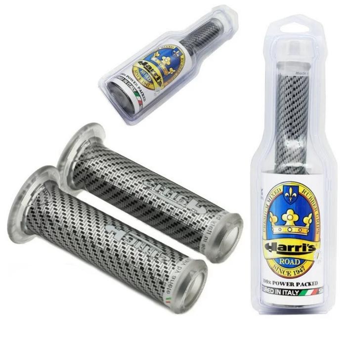 hang grip motor harris carbon clear transparan with hole