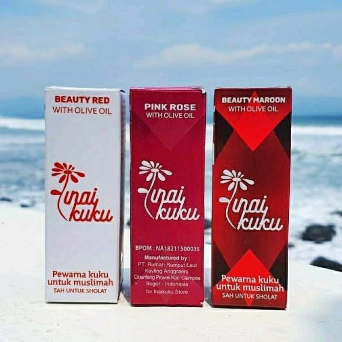 Pilihan- Inai Kuku Halal/Inai Kuku Muslimah/Kutek Halal