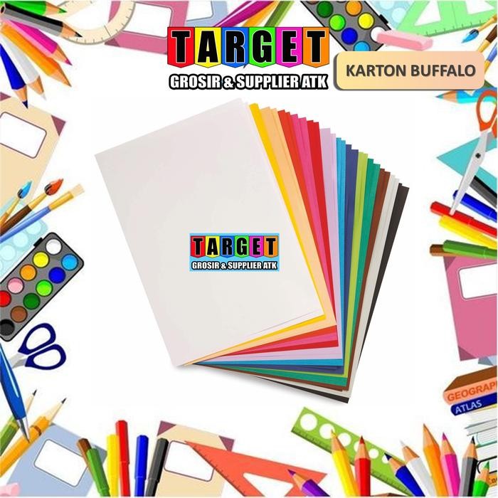 Pilihan- Kertas Karton Buffalo / Sampul Jilid / Mika Jilid