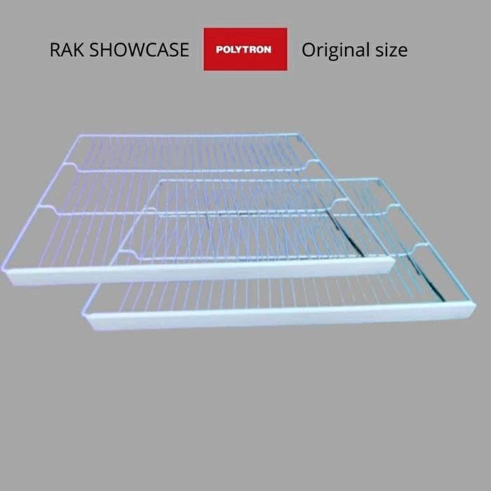 Rak Showcase Polytron Ambalan Showcase Rak Es