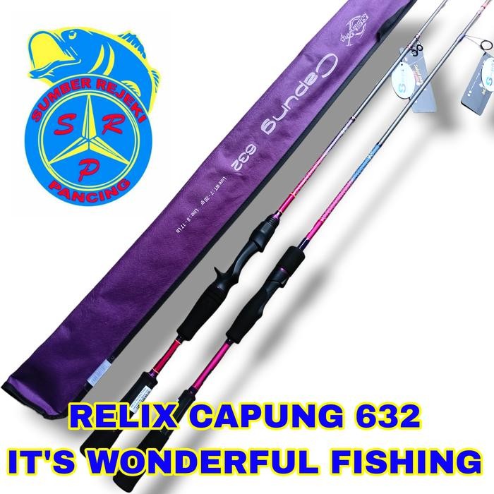 Joran Relix Nusantara Capung 632 Bc & Spining