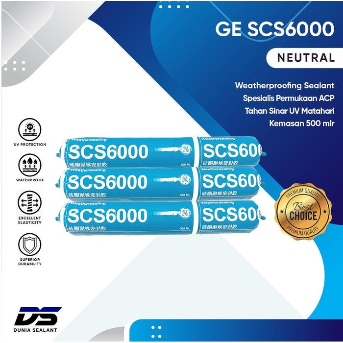Ready GE SCS 6000 ACP Weatherproofing Sealant Non Staining