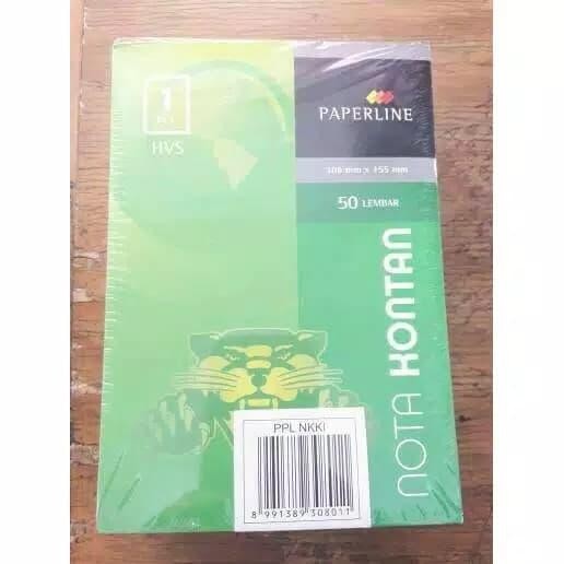 

Nota kontan 1 rangkap / ply paperline