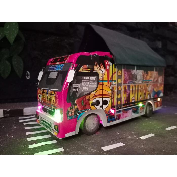Pilihan- Trukoleng Onepiece Set Mainan Anak Terkini Miniatur Truk Oleng Kayu Plastik