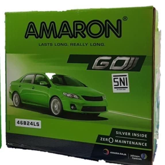 Gercep Aki Mobil Mazda 2 Lama Ns60Ls 46B24Ls Amaron Go Terlariss 