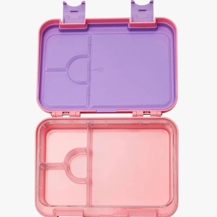 Smiggle Fiesta Medium Bento Lunch box Pink Unicorn Original READY SALE