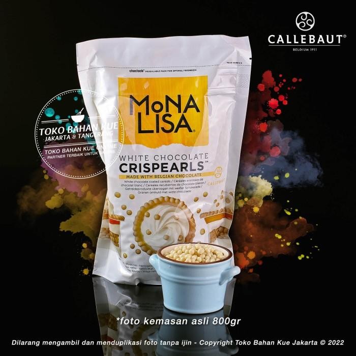 

Mona Lisa Crispearls White 100Gr Callebaut Chocolate Crispy Monalisa