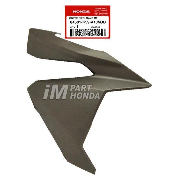 64501-K59-A10Mjb Cover Sayap Kanan Vario 150 Led 2015 - 2017 Coklat Dof