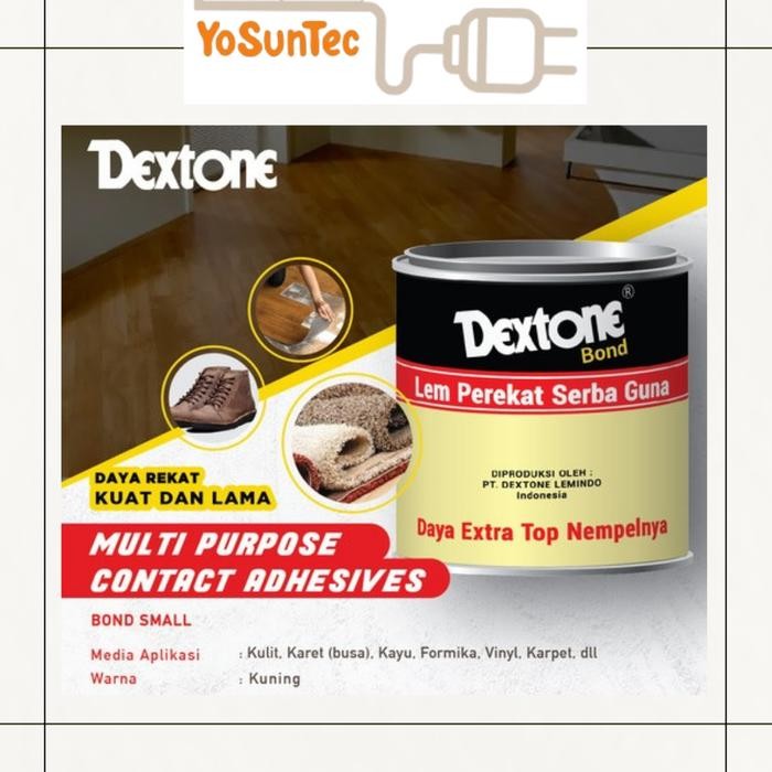 DEXTONE LEM AIBON DEXTONE BOND 101 KALENG 100 GR ORIGINAL KARET TAMBAL