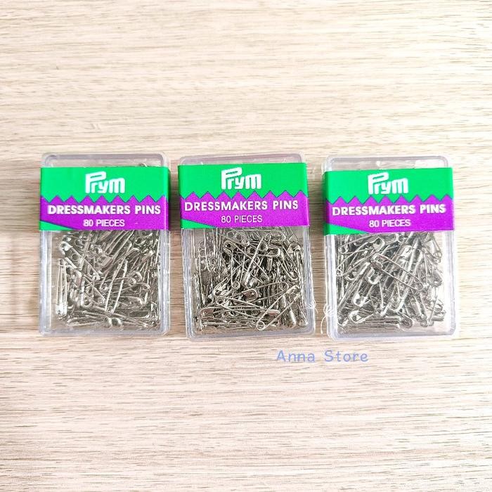 Peniti Premium Prym Newey Jerman size Kecil 2cm Tajam Tebal Kuat Silver Gold Black