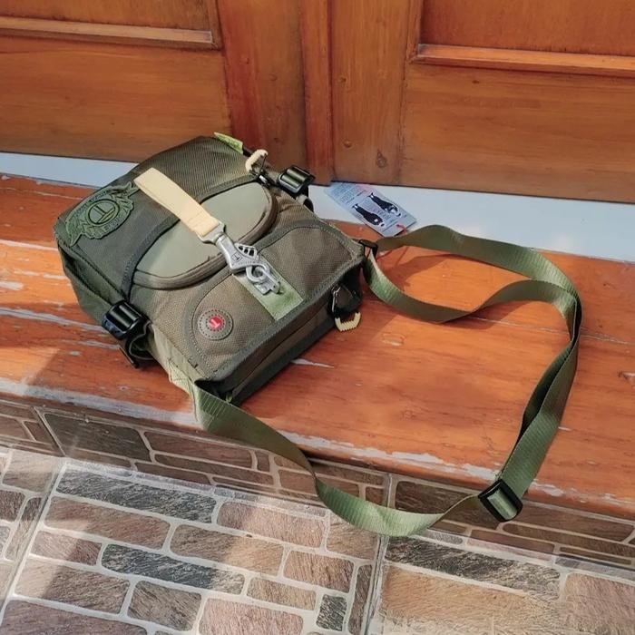 Limited Tas Tough Cowok 5532 Selempang Army Crossbody Bag Terlariss 