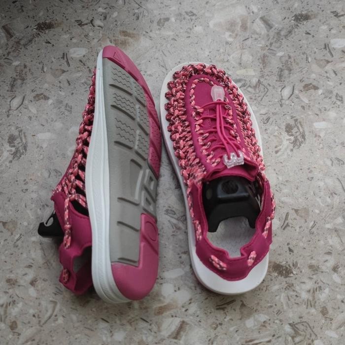 Eiger - Korea Sandal Gunung Wanita Hiking Mendaki Sepatu Kulit Asli Cewek Dewasa Handmade Olahraga