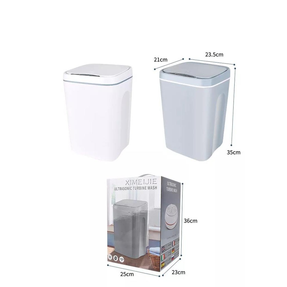 Mesin Cuci Turbo Mini 3in1 Mesin Cuci Ultrasonik Portabel USB XIMEIJIE