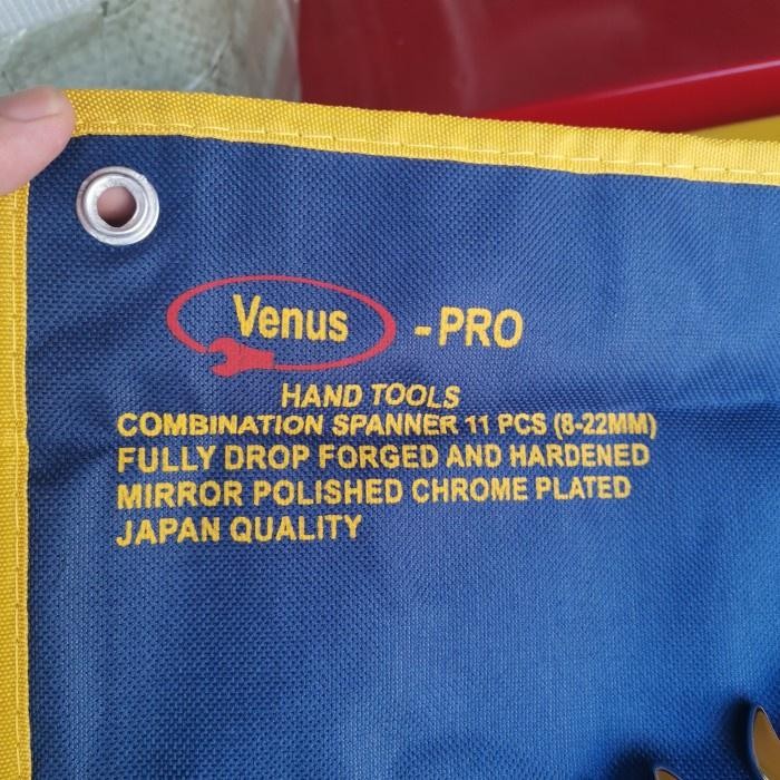 VENUS PRO KUNCI RING PAS 11 PCS 8 - 24 KUNCI RING KUNCI PAS KOMBINASI