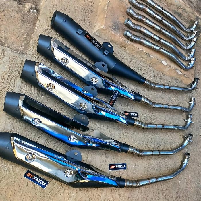 KNALPOT SUPRA X 125 FI ORIGINAL BYTECH PNP ASTREA GRAND, SUPRA X 125, REVO DLL Motorcycle Silincer