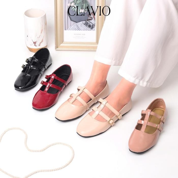 Donatello - Sepatu Flatshoes Wanita Dasti - Model Kerja