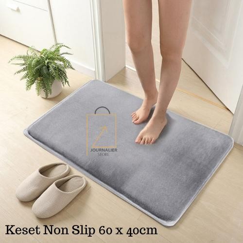 Keset Nonslip Dapur Kamar Mandi Super Absorbent Floor Mat Bathroom Rug