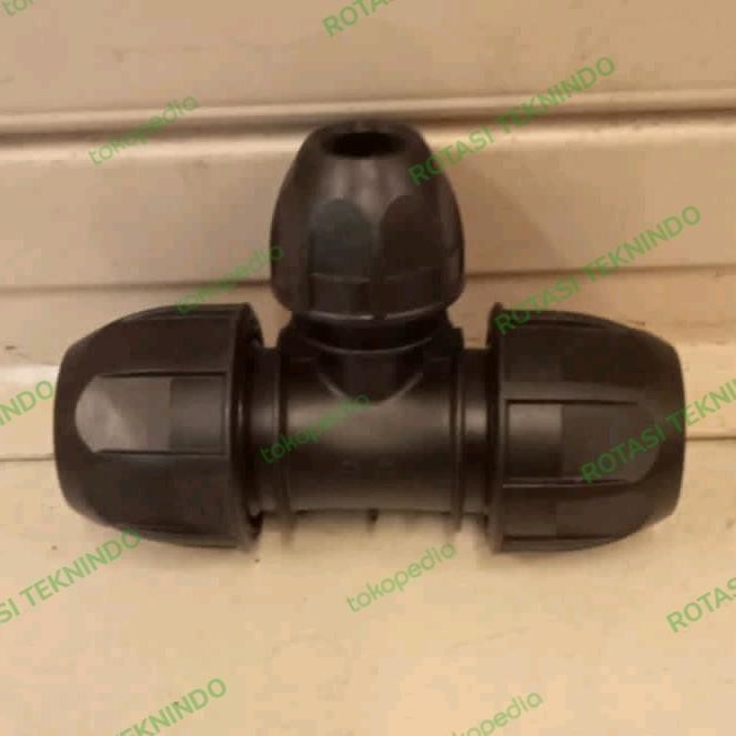 Reducer Tee Hdpe 4" X 3" Inch