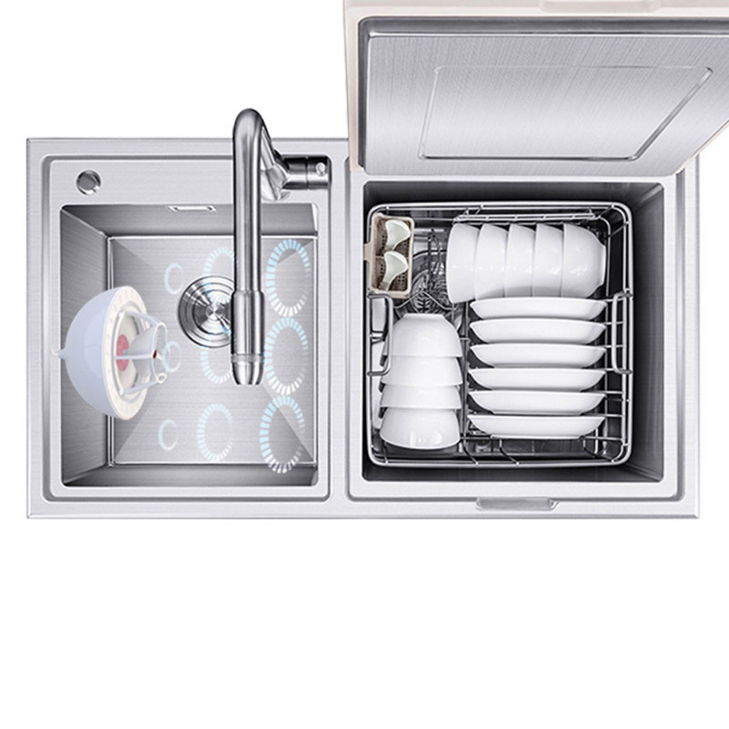 Mini Dishwasher Dishwasher Portable Wave Making Dish Vegetables and Fruits Washing Machine USB Conne
