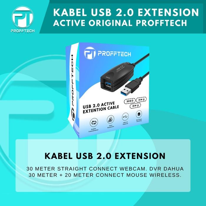 kabel usb extension aktive 15 m.