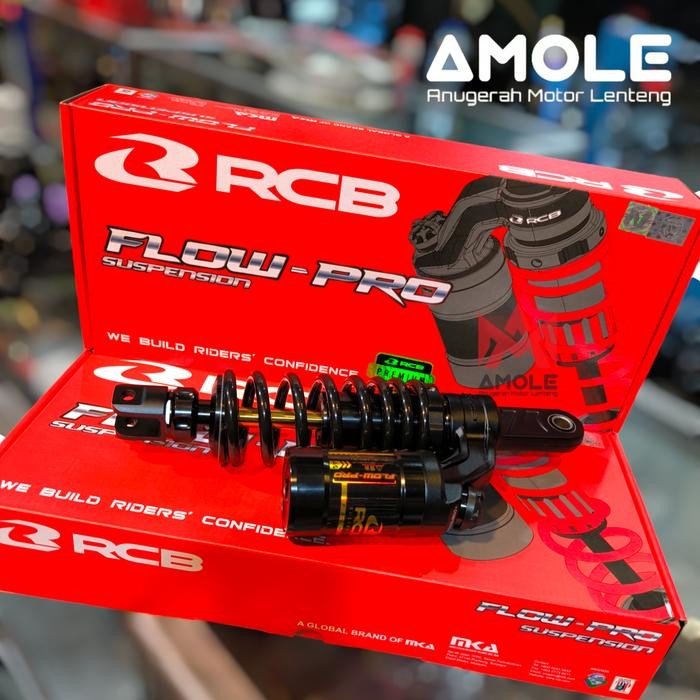 Menarik Shock Breaker Belakang Rcb Flow Pro Mio Mio J Mio Z Xeon Soul 305 Mm Terlariss 