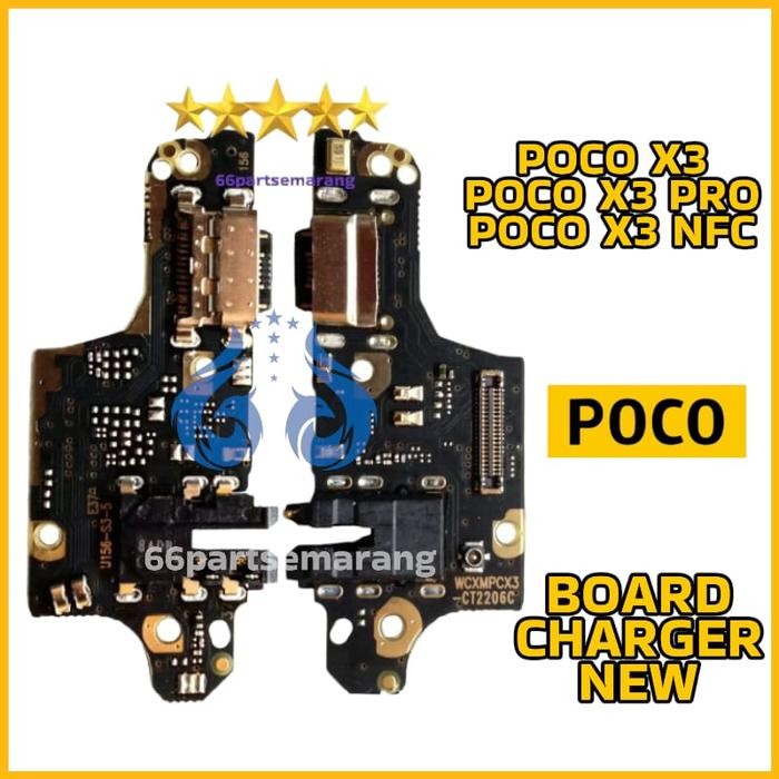 Flexible Ui Board Charger Mainboard Xiaomi Poco X3/X3 NFC/X3 Pro New
