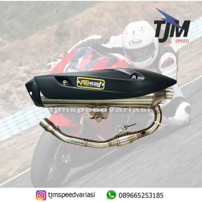 KNALPOT ROB 1 VCAP MEGABOOM VARIO 160/PCX 160