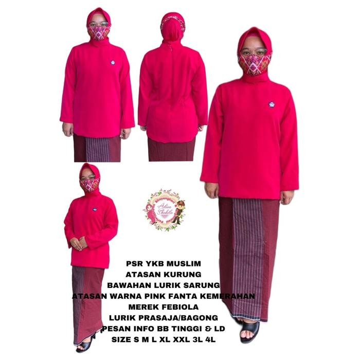 lplw- Atasan Psr Ykb Muslim Model Kurung
