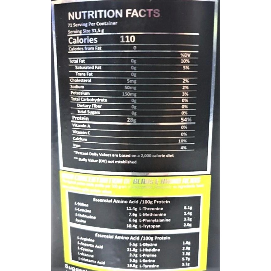 skig- Bxn Whey Protein Isolate