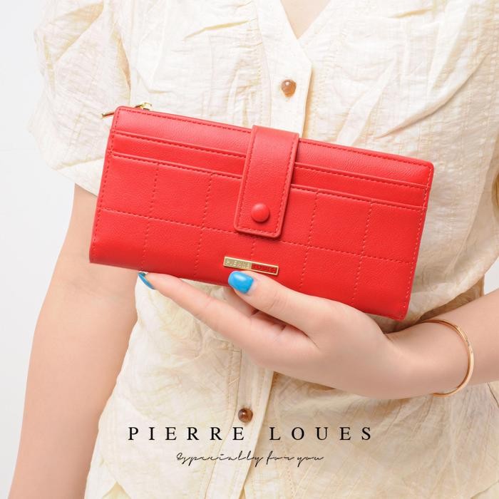 Dompet Panjang Wanita Kulit PU PIERRE LOUES Izora Wallet