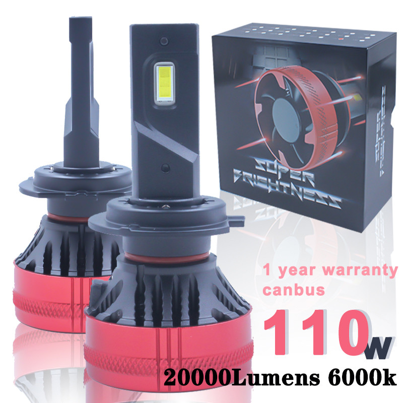 F5 110w H7 Led Headlight Bulb H4 H7 H11 9005 9006 9012 Car Led