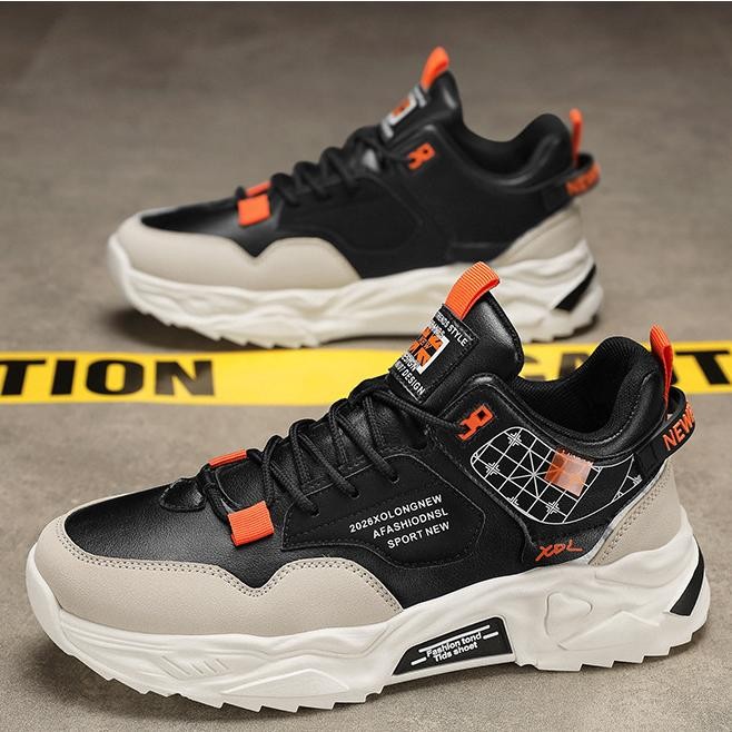 muna TBIG Sepatu High Top Sneakers Pria XDLSPORTT Sepatu Import Murah Pria Sekolah Kuliah Kerja