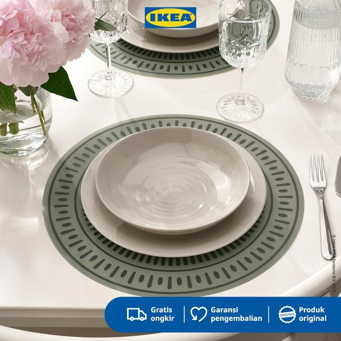 nwmi- Ikea Tuviris Alas Piring Untuk Meja Makan 37Cm Plastik