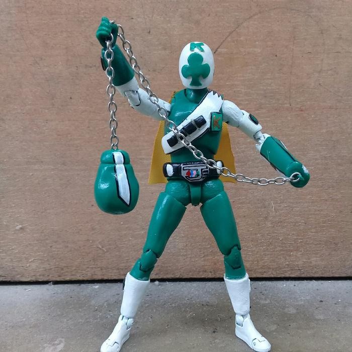 h4d2- Action Figure Custom Shf Clover King Power Ranger Super Sentai Jakq