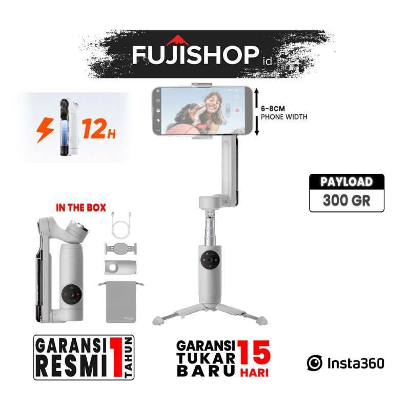 Insta360 Flow Smartphone Gimbal Stabilizer Insta 360 Flow Garansi Resmi