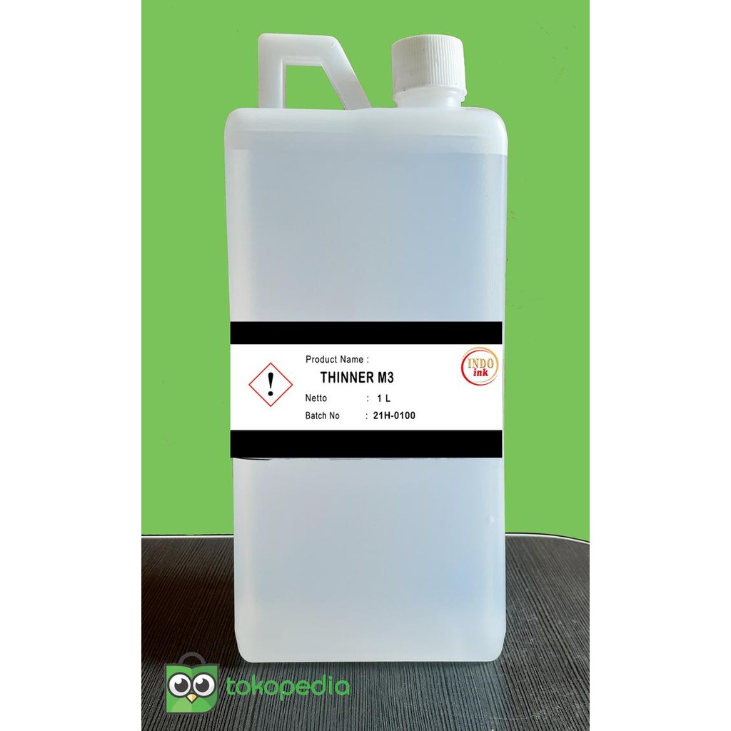 Thinner M3 - Pengencer Tinta Sablon/Printing Plastik