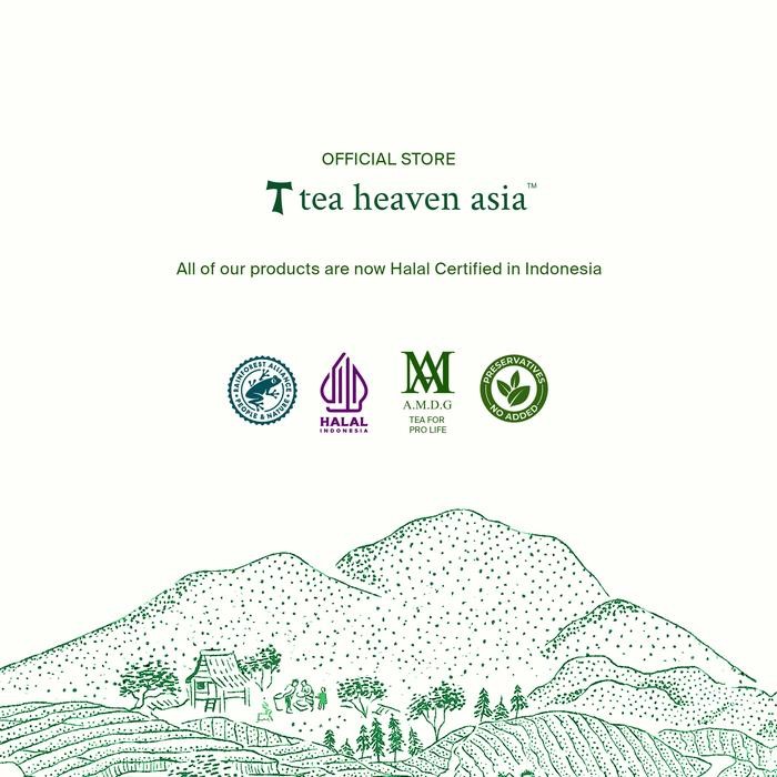 Super Tea Heaven Morrocan Mint Green Tea Teh Hijau Peppermint