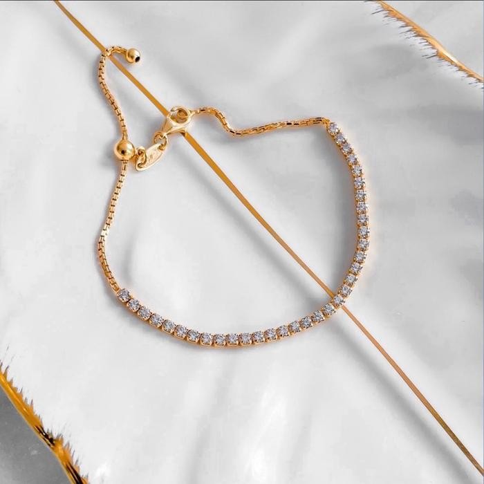 Gelang listring serut emas tua -+ 3.5 gr 16k