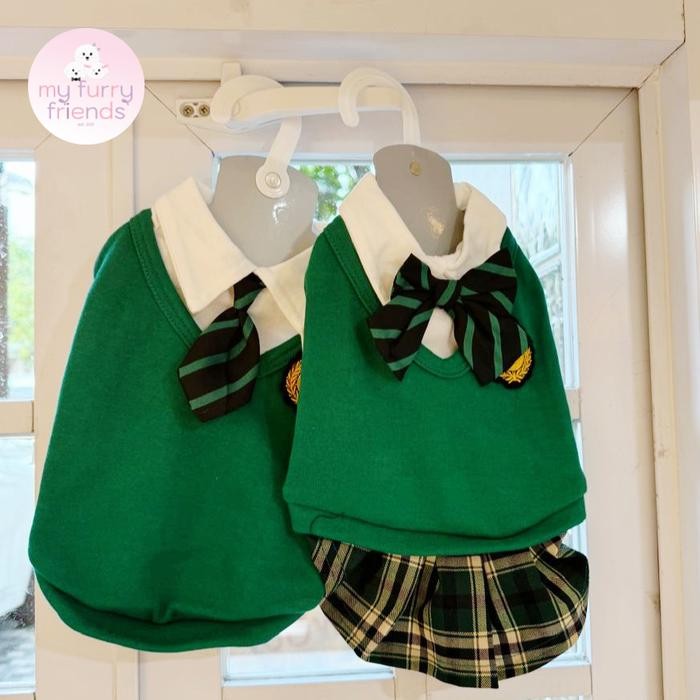 Korean School Uniform For Dogs Baju Seragam Sekolah Anjing Made In Korea