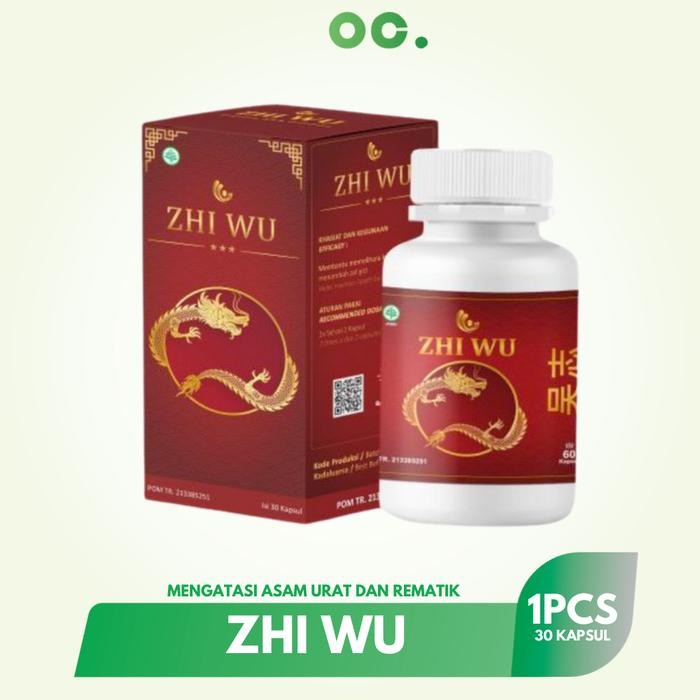 ZHI WU Obat Herbal Cina Atasi Saraf Kejepit, Asam Urat Rematik Dan Nyeri Sendi