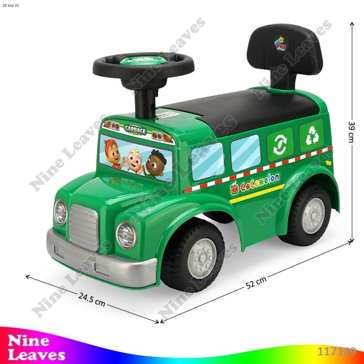 Tunggangan Bus Cocomelon B/O Klakson Lagu Anak Cocomelon Mainan Anak
