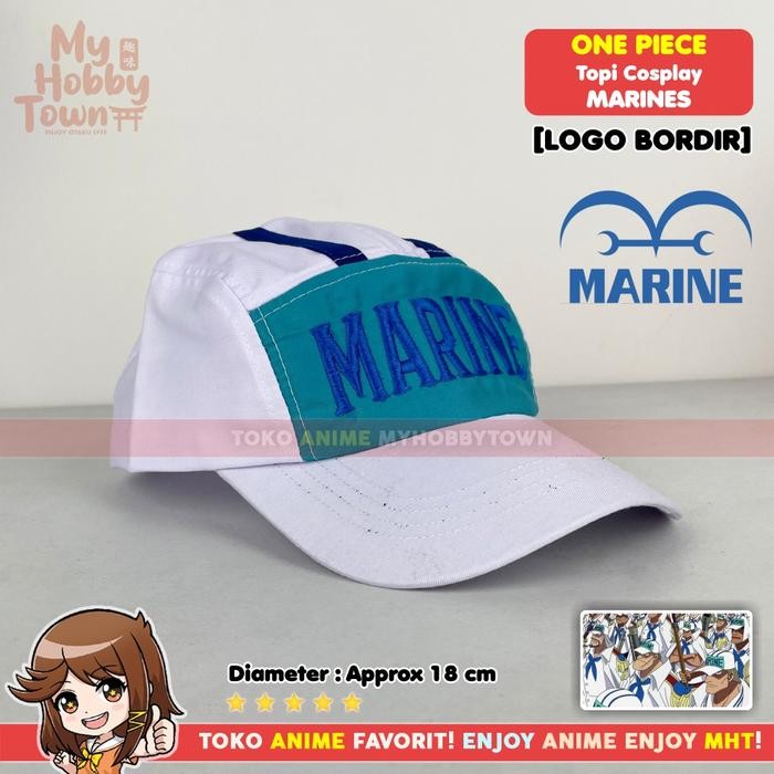 aayk- Topi Cosplay Anime One Piece Marine Admiral Akainu Aokiji Kizaru
