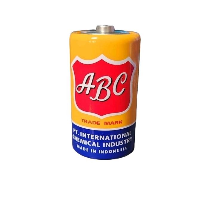 JaminMutu- Batu Baterai Abc R20 Kuning Isi 2 Pcs Tipe D Besar , Baterei Radio Dll Batre