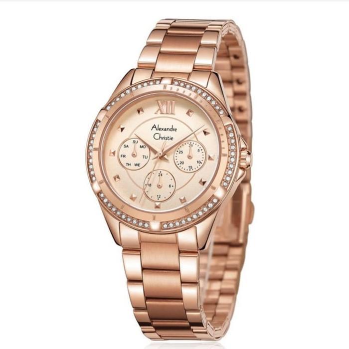 JAM TANGAN WANITA ALEXANDRE CHRISTIE AC2644 AC 2644 ORIGINAL - 06.26