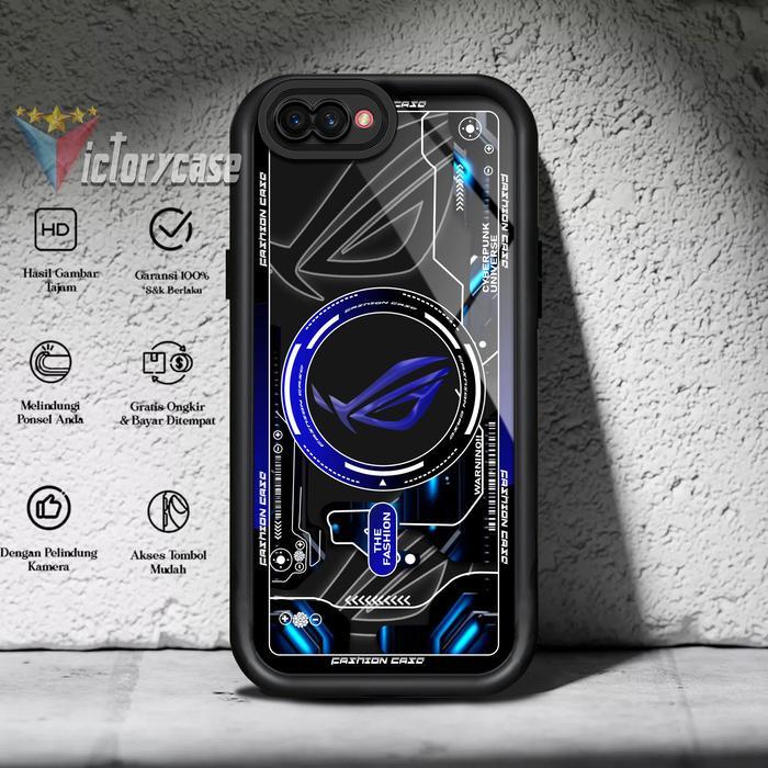 Case Premium Compatible For Opp A3S A12E C1 Cph1803 Cph1805 Cph1853 A1603 Motif Rog Cover Handphone