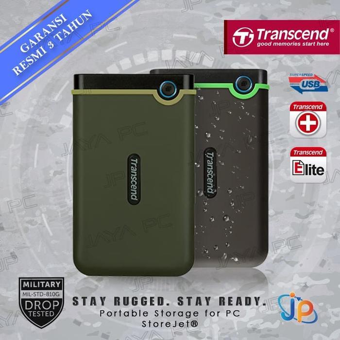 TRANSCEND 25M3 2TB - HDD / HARDISK / HARDDISK EXTERNAL 2.5" SHOCKPROOF