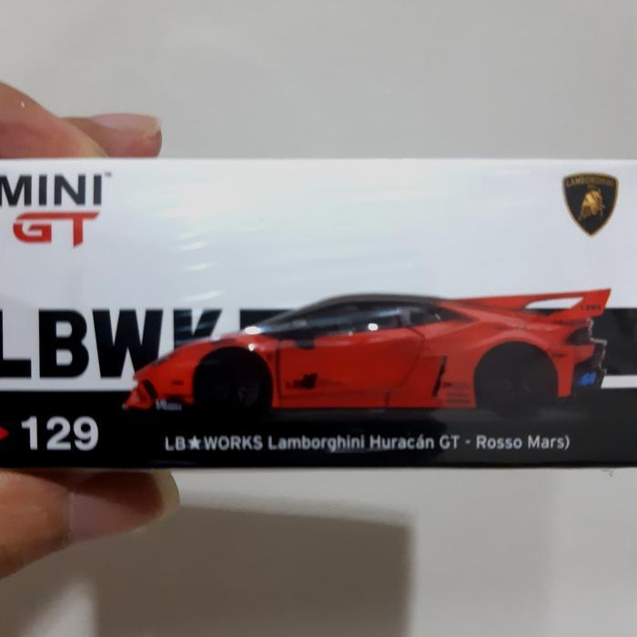 Mini Gt 129 Lamborghini Huracan Gt Rosso Mars Minigt Lbwk Diecast Terbaru 