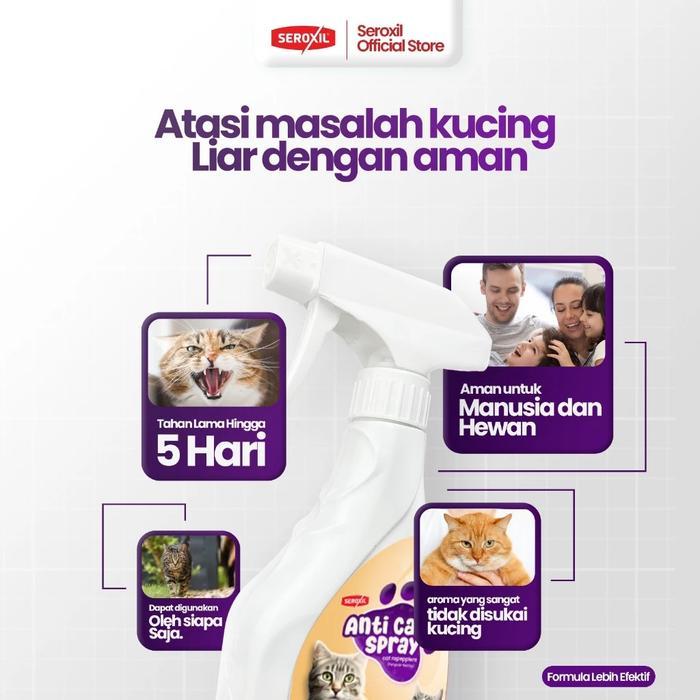 NEW Parfum Pengusir Kucing BAB PUP sembarangan 450ml