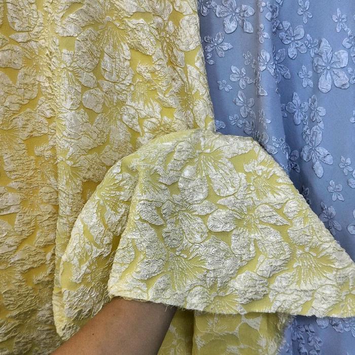 TERUJI bahan kain Jacquard EMBOSS mewah garmen/kain Jacquard EMBOSS motif antik import