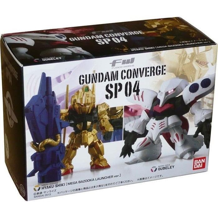 HOT SALE FW GUNDAM CONVERGE SP04 HYAKU SHIKI BAZOOKA+QUBELEY TERMURAH